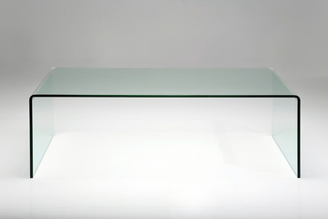 CLEAR CLUB BASIC - Rectangular glass coffee table by KARE Design - view 3
